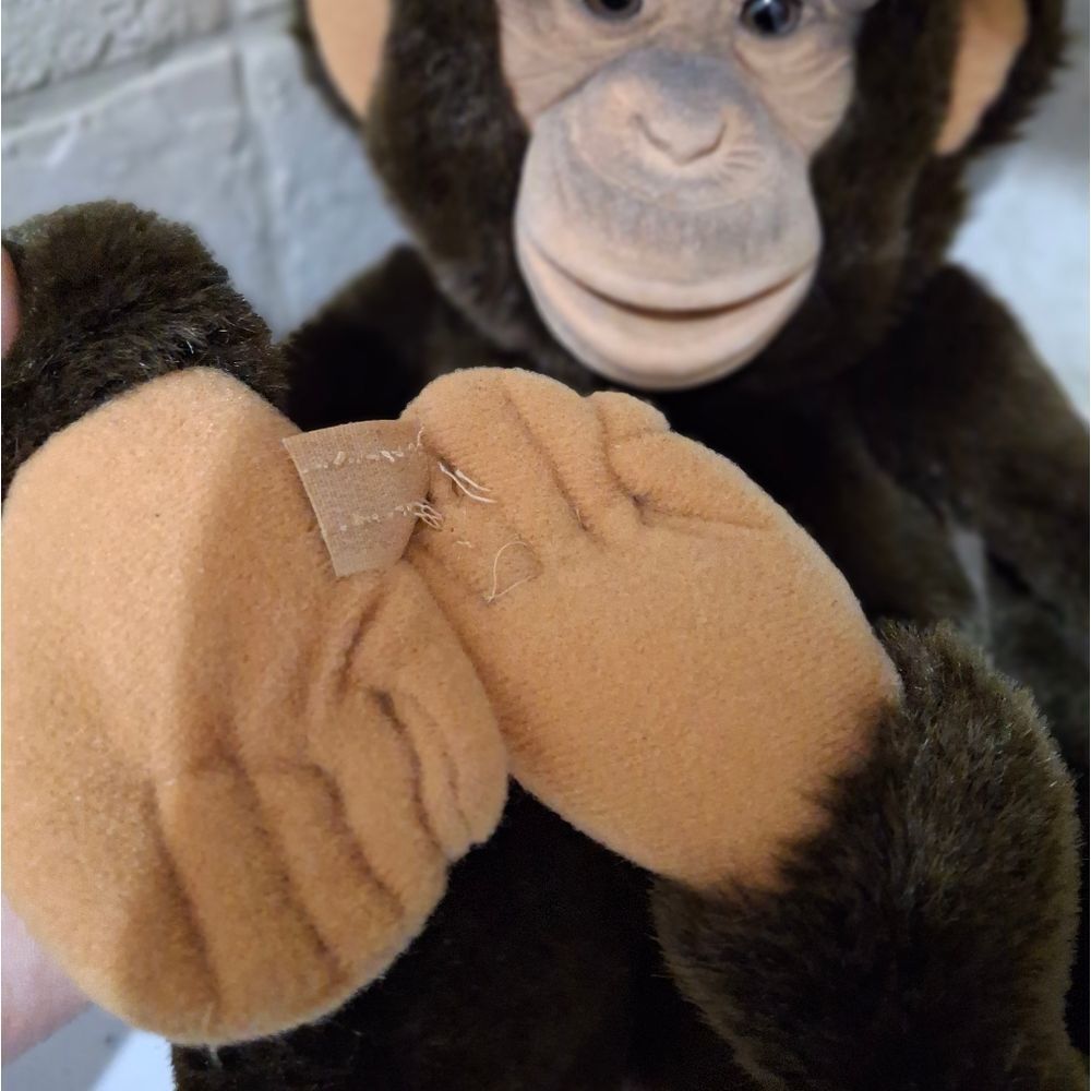 Child's Play Chimp Monkey Hand Puppet - Picture 3 of 8